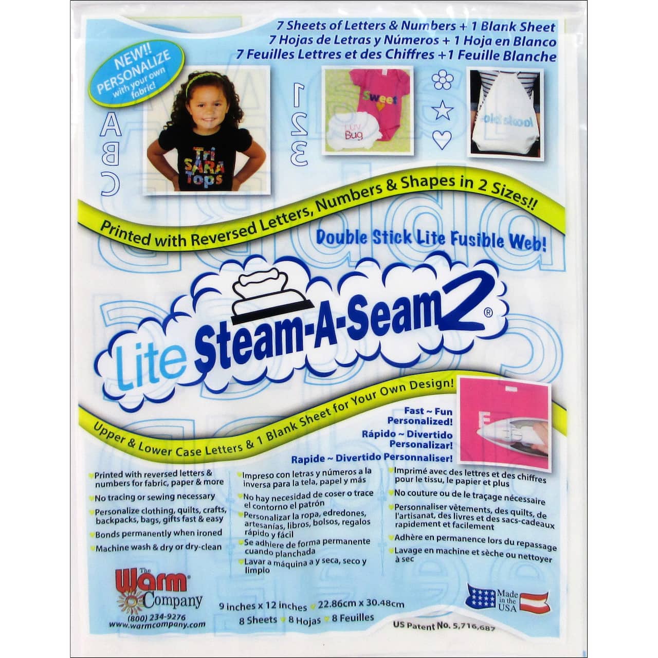 Lite Steam-A-Seam 2® Fusible Web